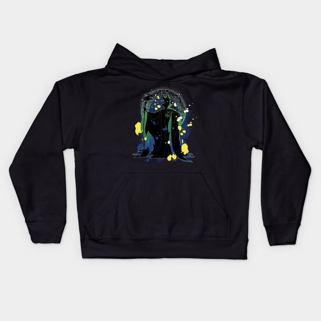 Maleficent Kids Hoodie by xMorfina